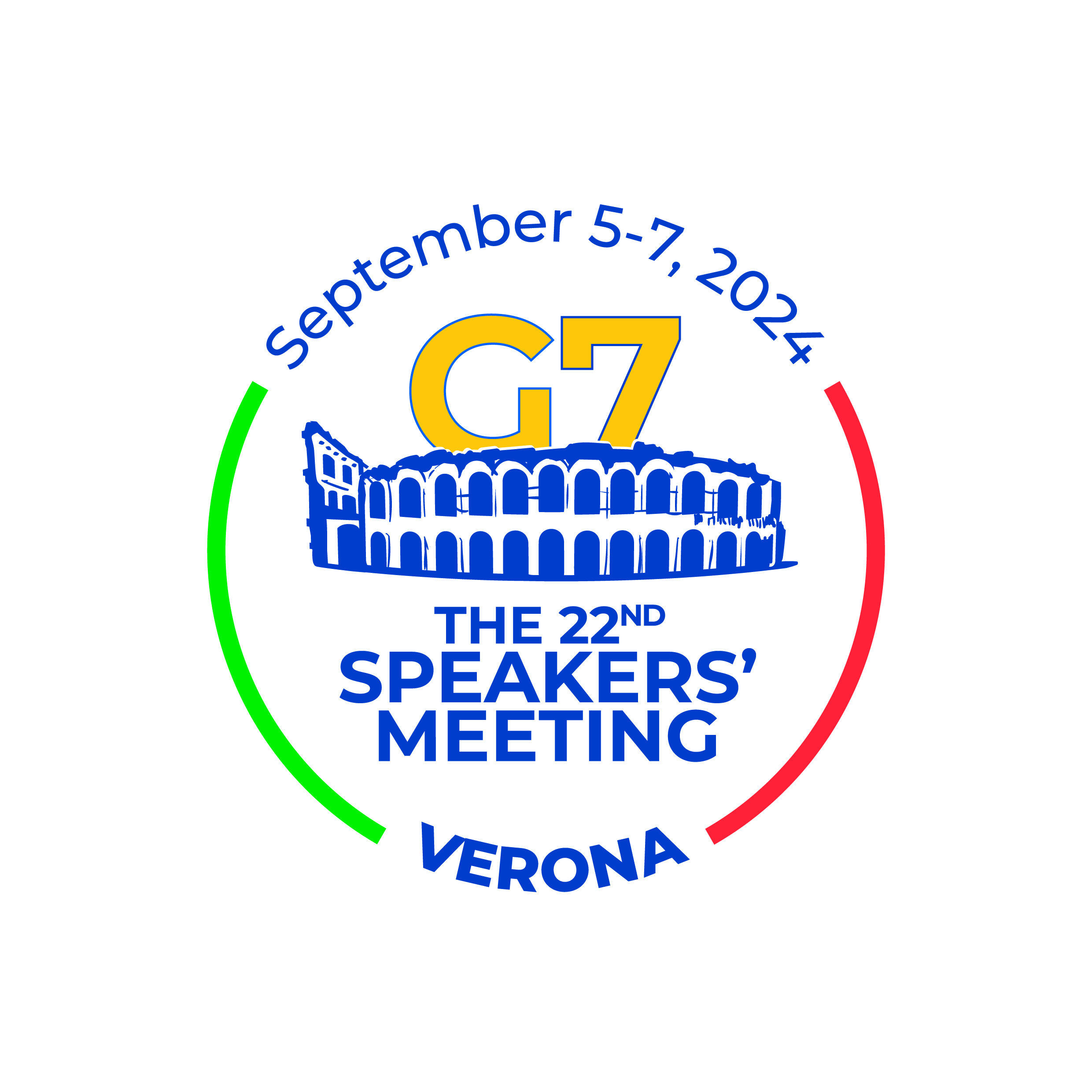 G7 Parlamenti, online il logo di Verona 2024. Lorenzo Fontana: “Città al centro del dibattito sul futuro”