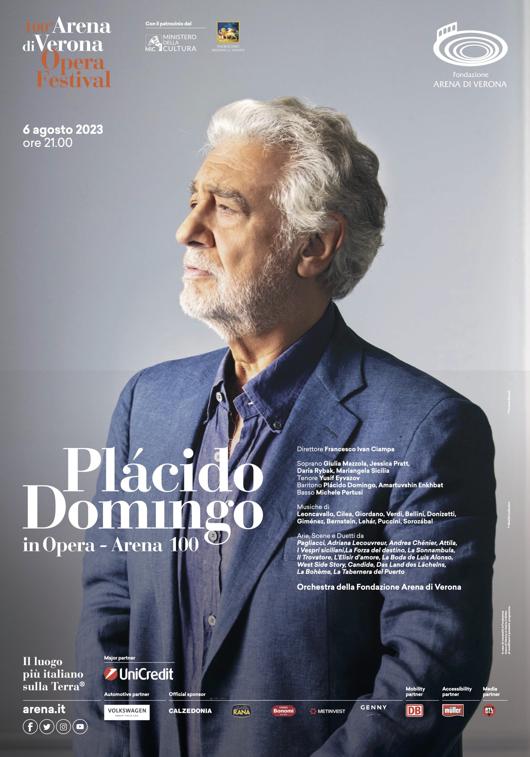 Manifesto Placido Domingo in Opera 2023 da stampa c sc scaled