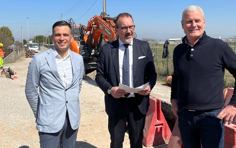 Acque Veronesi, a Villafranca al via i lavori per 2 chilometri di nuova rete fognaria