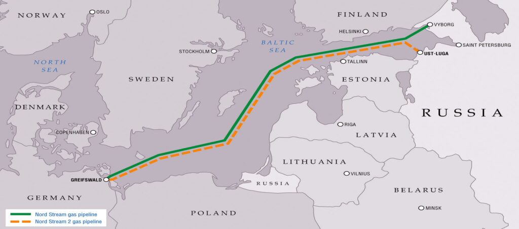 North Stream 2 map 2