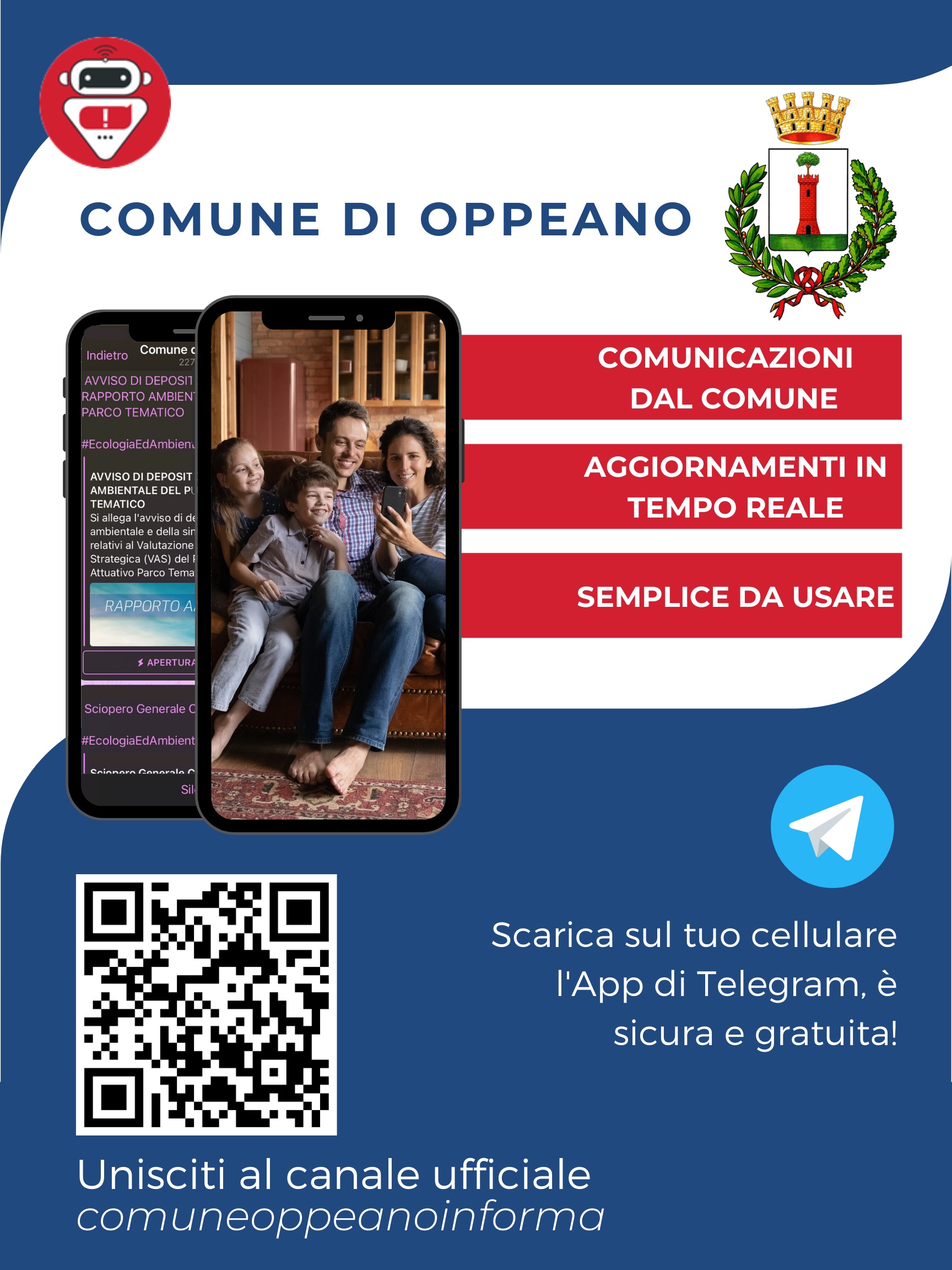 Grazie al servizio myNotice i cittadini di Oppeano potranno ricevere notizie sulle attività del Comune direttamente sullo smartphone