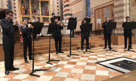 Trionfo di ottoni: l’Ensemble del Conservatorio Dall’Abaco incanta San Zeno