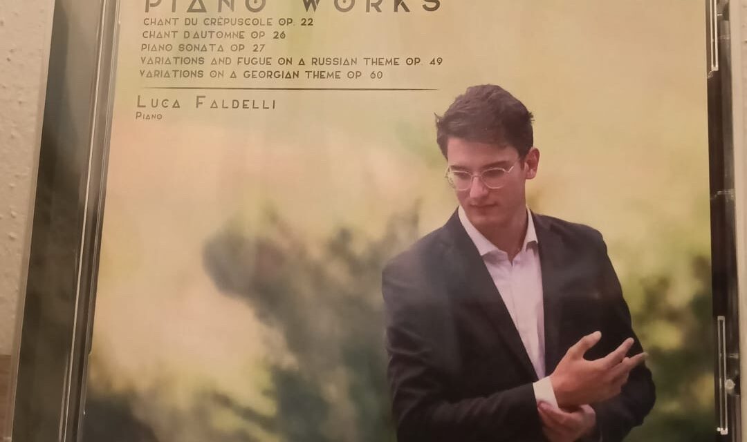 Luca Faldelli debutta con un CD di musicoterapia: concerto per il Rotary Verona Sud sabato 8 giugno