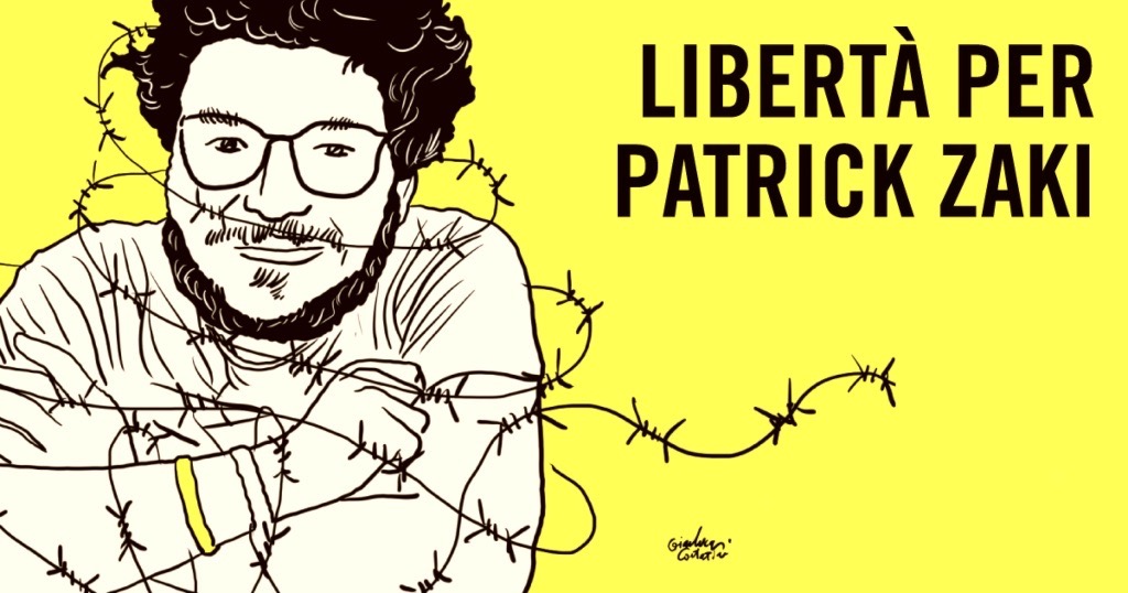 Gran Guardia in giallo, anche Verona chiede la libertà per Patrick Zaki