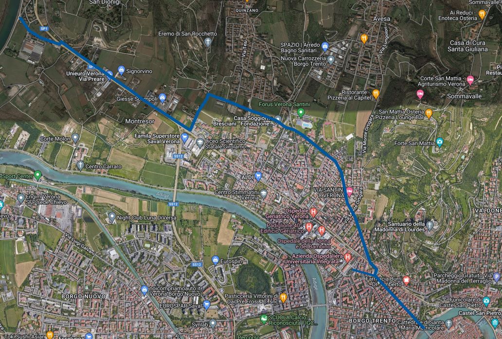 Grazie al PNRR in arrivo a Verona altri 10 chilometri di piste ciclabili