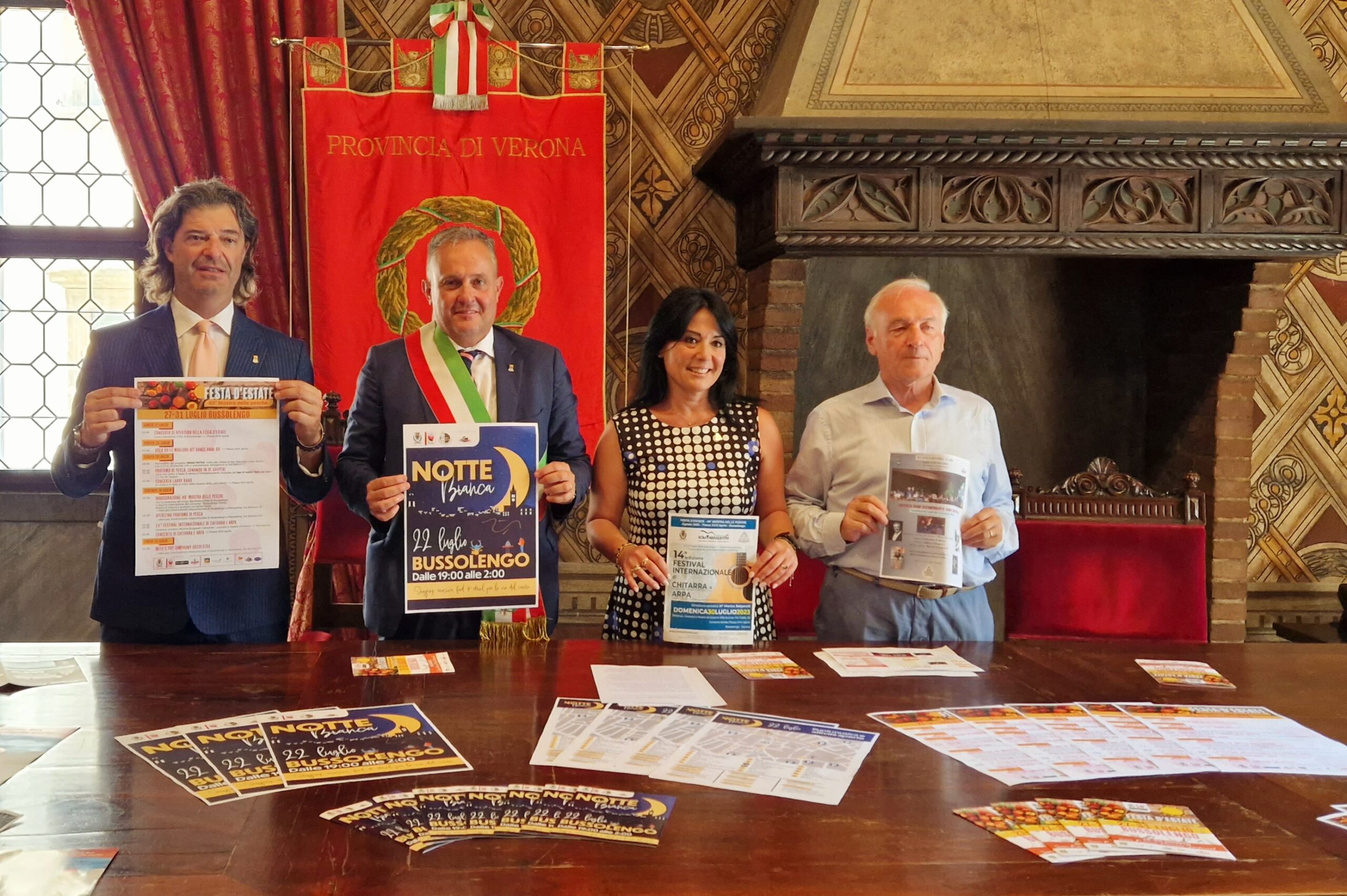 Bussolengo, ecco il ricco cartellone della Festa d’estate e della Mostra delle pesche