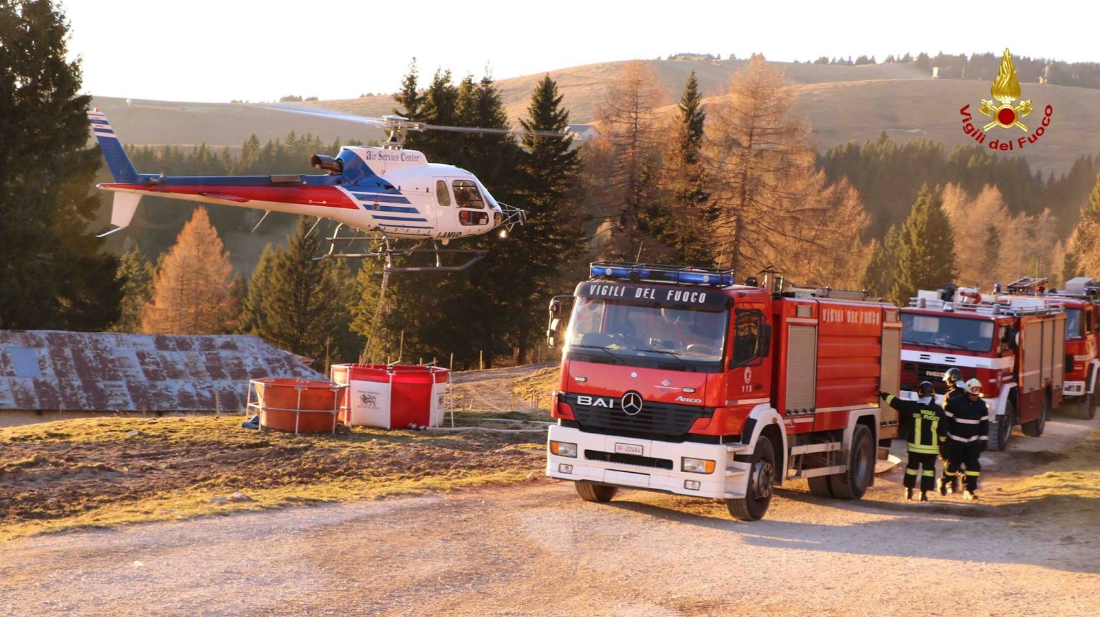 Stato di grave pericolosità per le nostre montagne a causa degli incendi boschivi