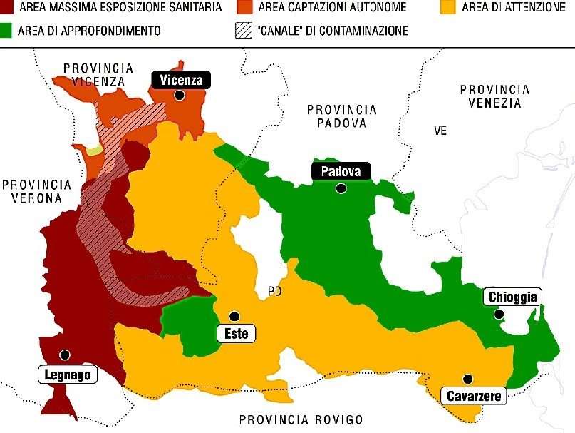 Udienza Pfas a Vicenza, i difensori chiedono il non luogo a procedere, si torna in aula il 26 aprile