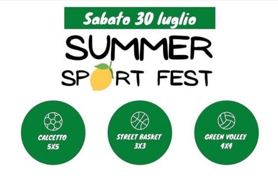 QUADERNI: IL 30 LUGLIO SI SVOLGERÀ LA IV SUMMER SPORT FEST