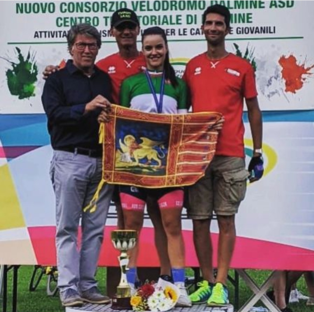 QUATTRO MEDAGLIE PER ASIA SGARAVATO AI CAMPIONATI ITALIANI SU PISTA