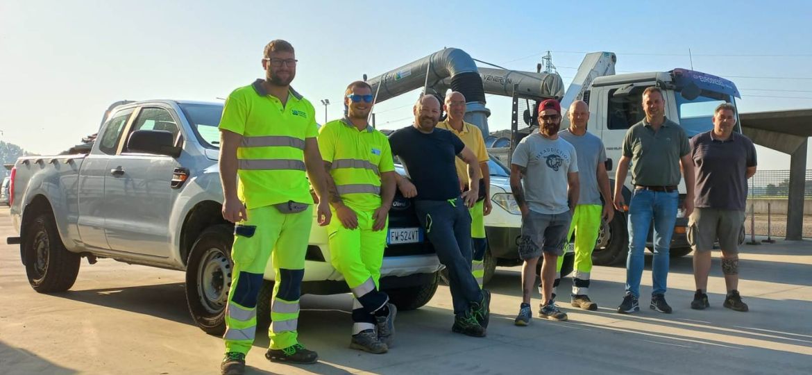 Alluvione in Romagna, partita questa mattina per Bagnocavallo la squadra del Consorzio di Bonifica veronese