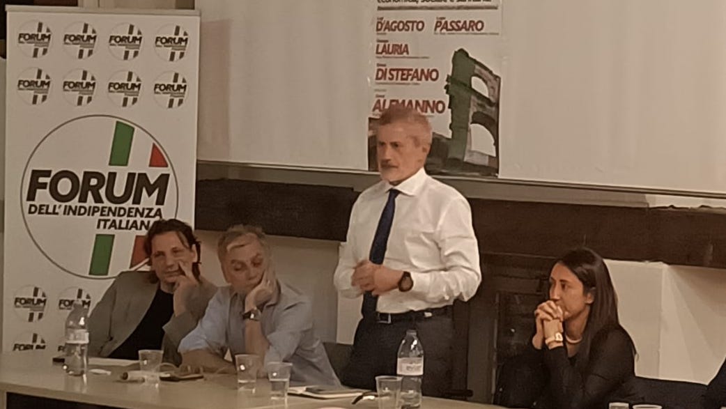Alemanno presenta il Forum dell’Indipendenza Italiana, oltre la destra e la sinistra