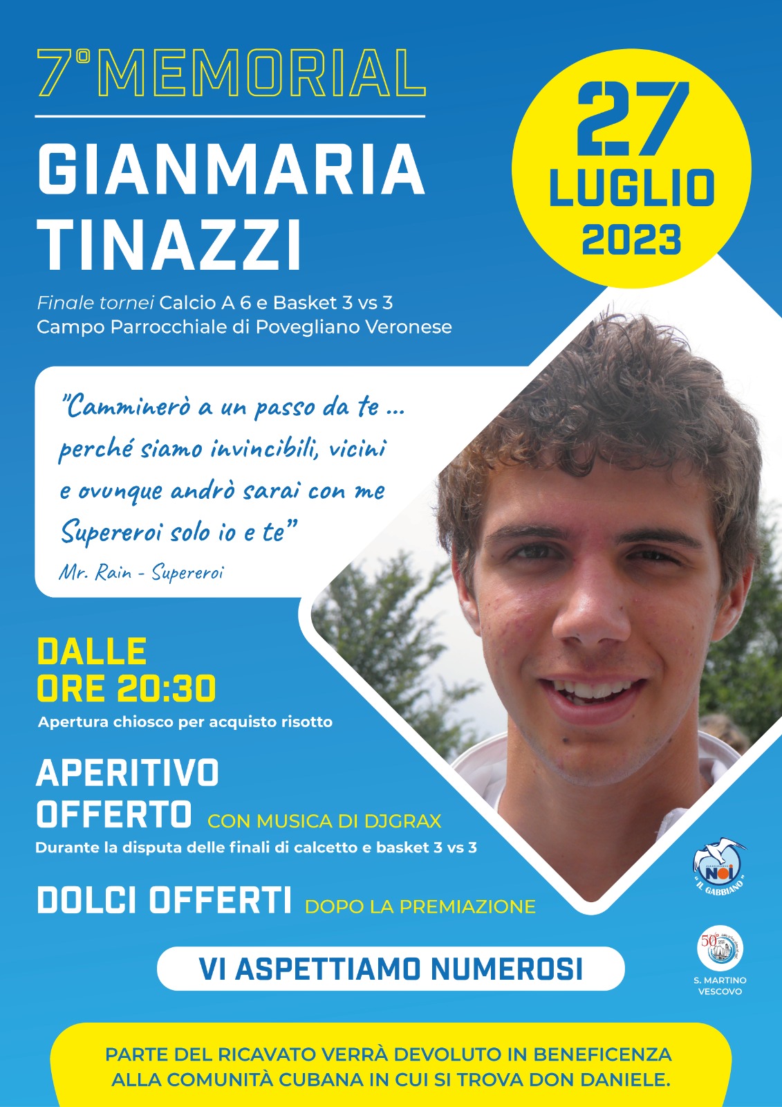 Povegliano: questa sera si conclude il “torneo del prete” 7° Memorial Gianmaria Tinazzi