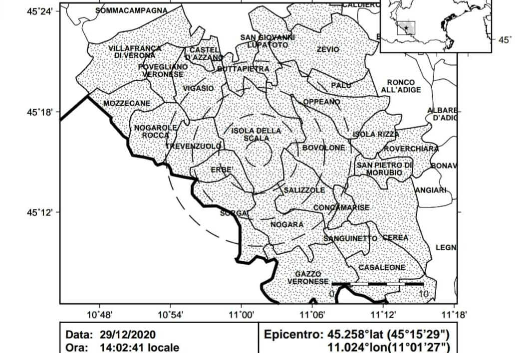 Terremoto a Salizzole, gli Ingegneri di Verona: riclassificare le zone sismiche