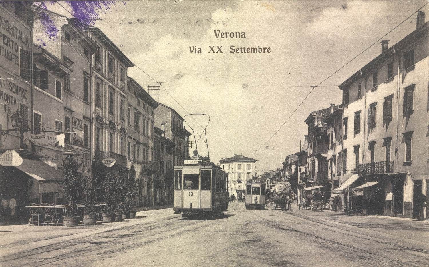 Breve storia della tramvia e del trasporto pubblico a Verona