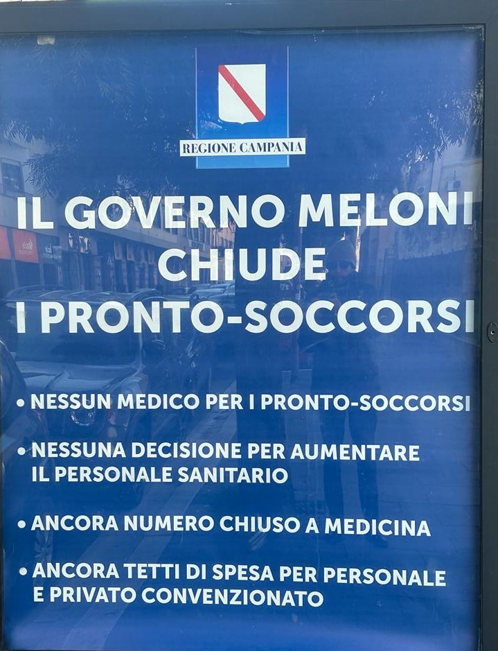 De Luca all’attacco del governo anche sulla sanità