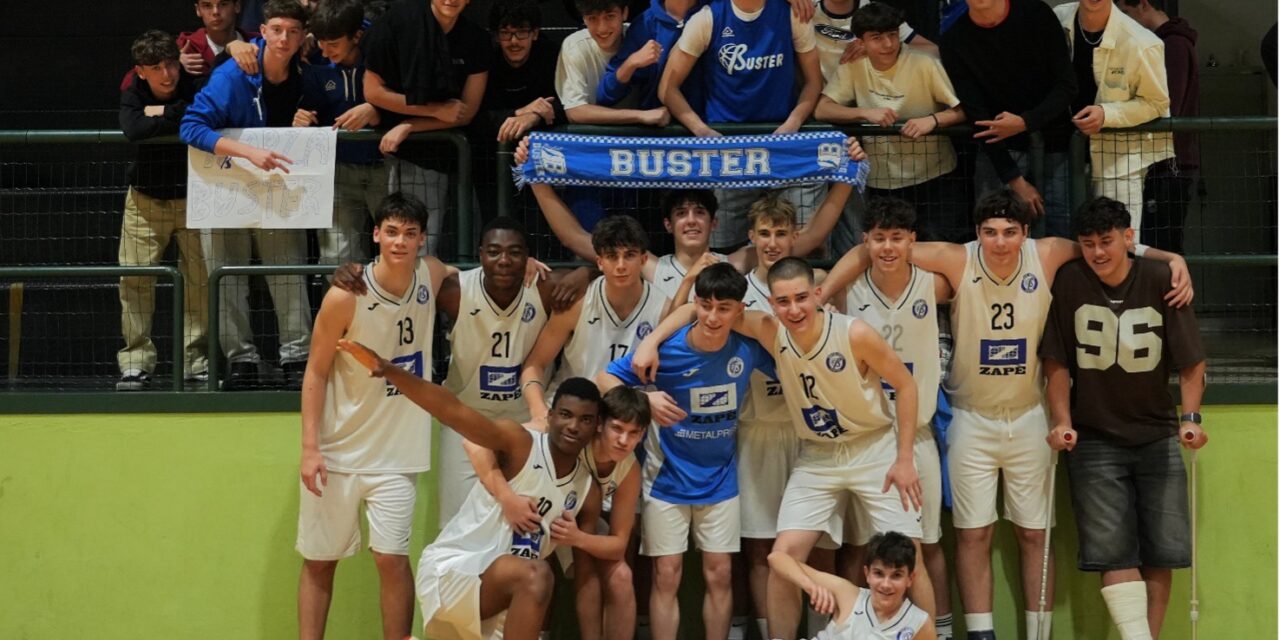 Il Cielo è sempre più blu. Buster Basket U17 è campione del Veneto