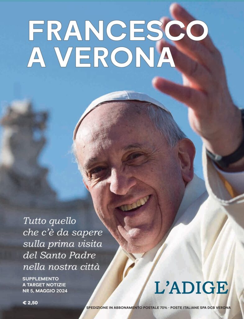 Francesco a Verona, sabato in tutte le edicole la nostra edizione speciale