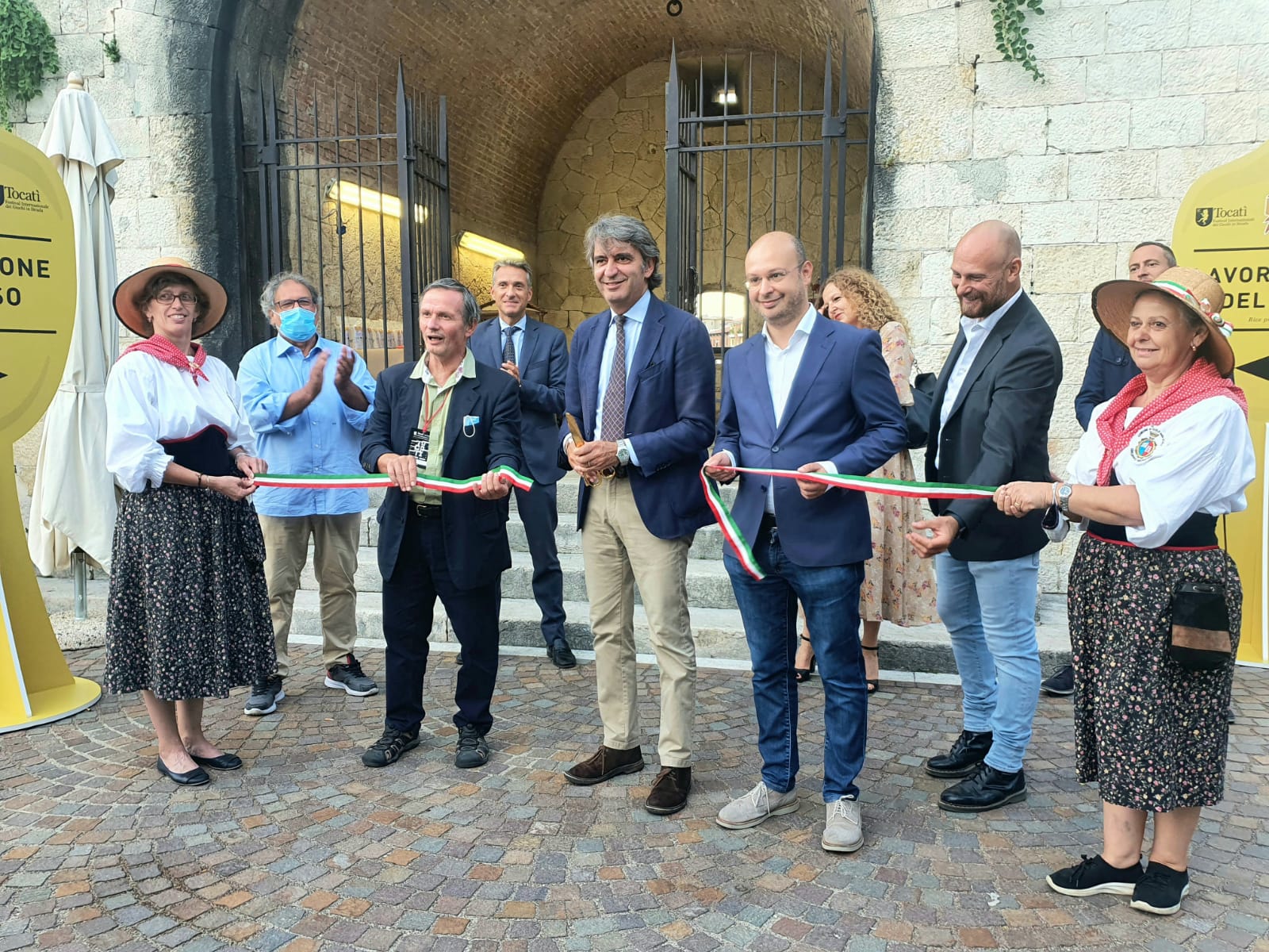 Aperte le cucine del Tocatì. Protagonisti i maestri risottari di Isola della Scala.