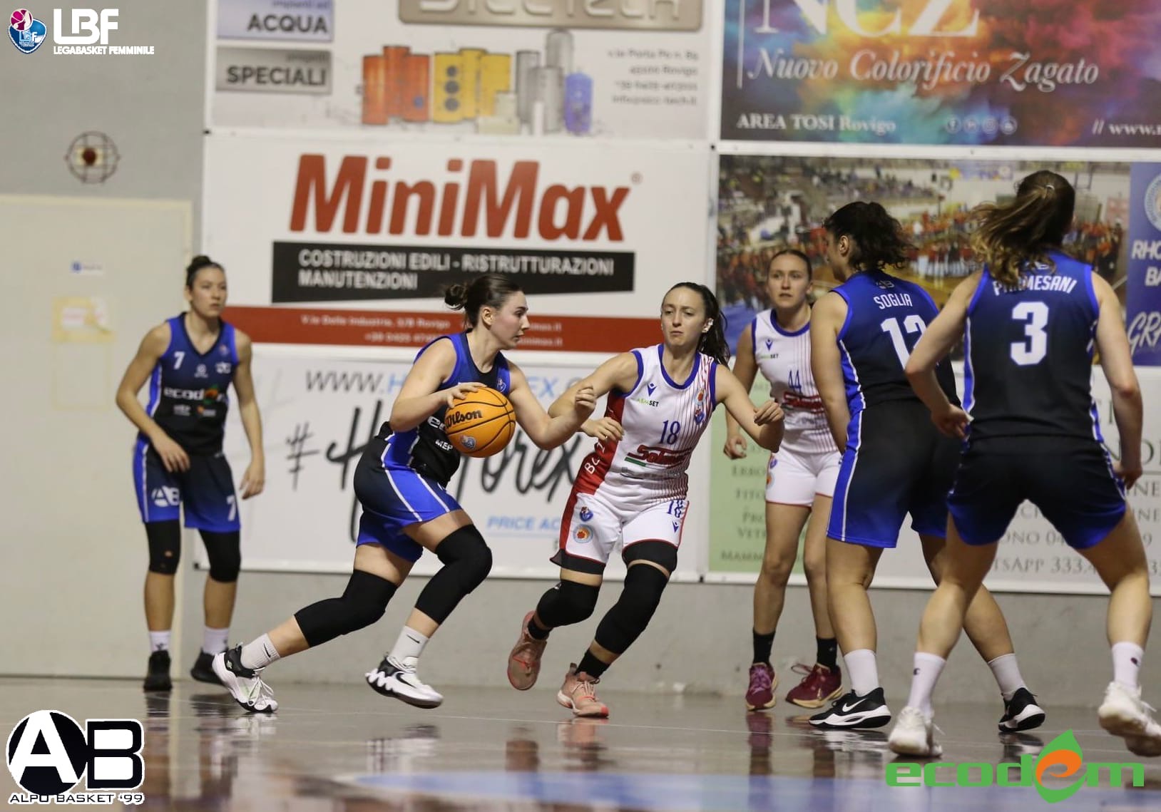 Ecodem Alpo Basket, vittoria a Rovigo. E ora testa a Treviso per il secondo posto in regular season