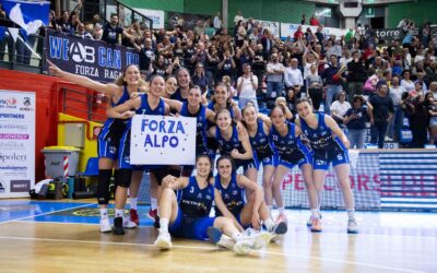 IMMENSA ECODEM ALPO BASKET, E’ SERIE A! BATTUTA UDINE A GARA DUE  69-61