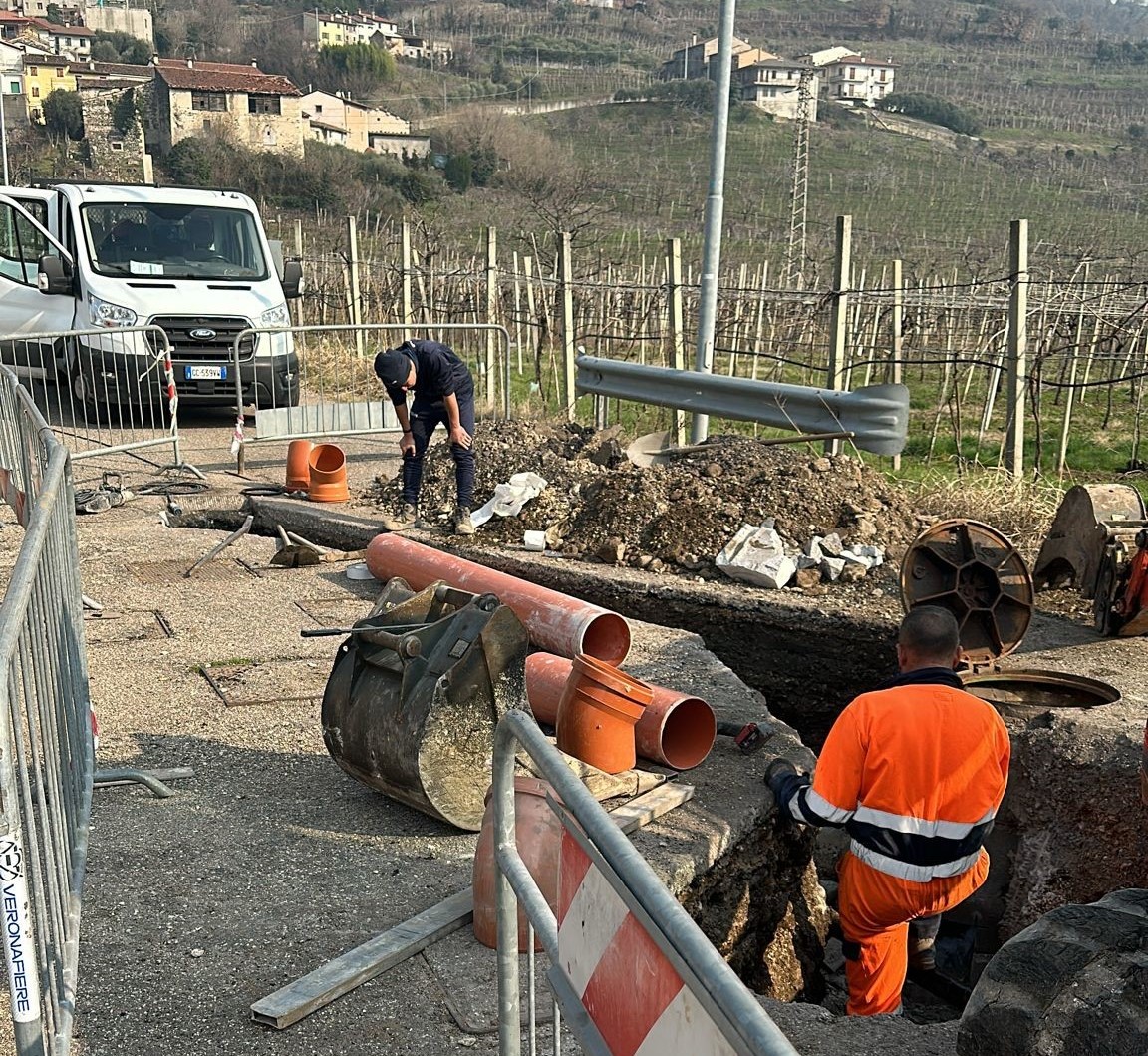 Acque Veronesi, doppio intervento a Marano di Valpolicella e a Montecchia di Crosara