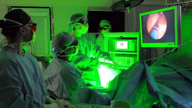 Green laser, al Magalini di Villafranca la luce verde cura l’ipertrofia prostatica
