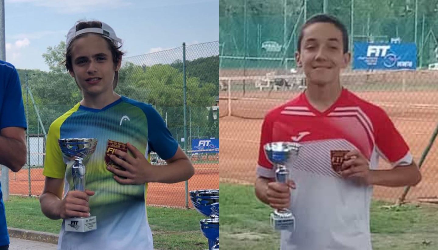 TENNIS VILLAFRANCA: I GIOVANI VANTINI E D’AMICO CAMPIONI REGIONALI