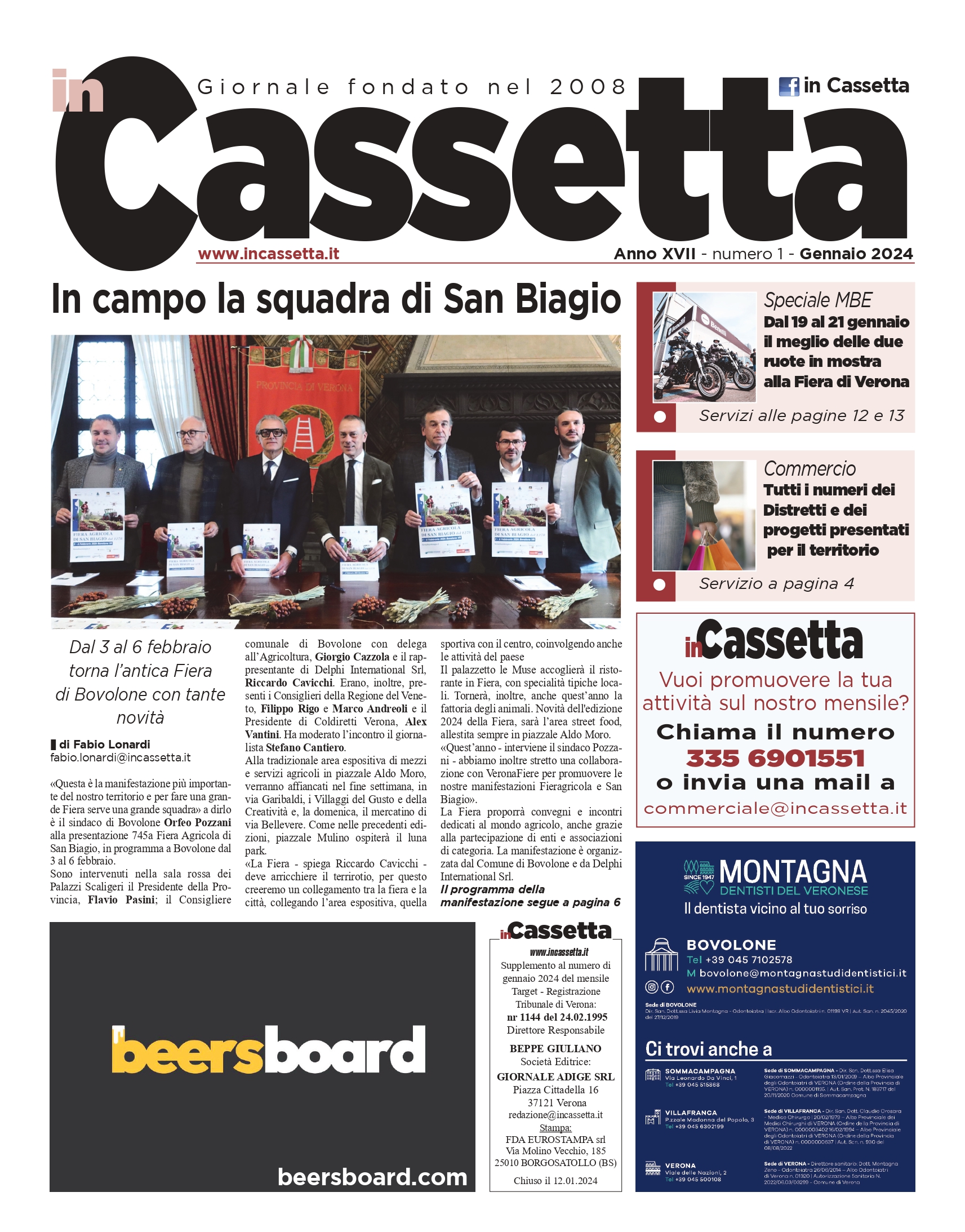 L’Adige, debutta la quarta edizione dei nostri free press: 100mila copie ogni mese nella nostra provincia