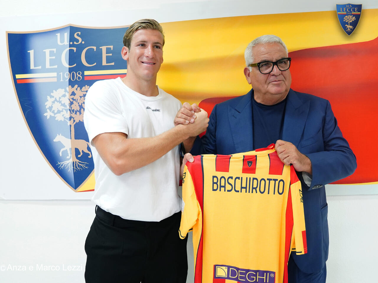 La favola dell’isolano Baschirotto: dopo la serie A il primo gol con la maglia del Lecce