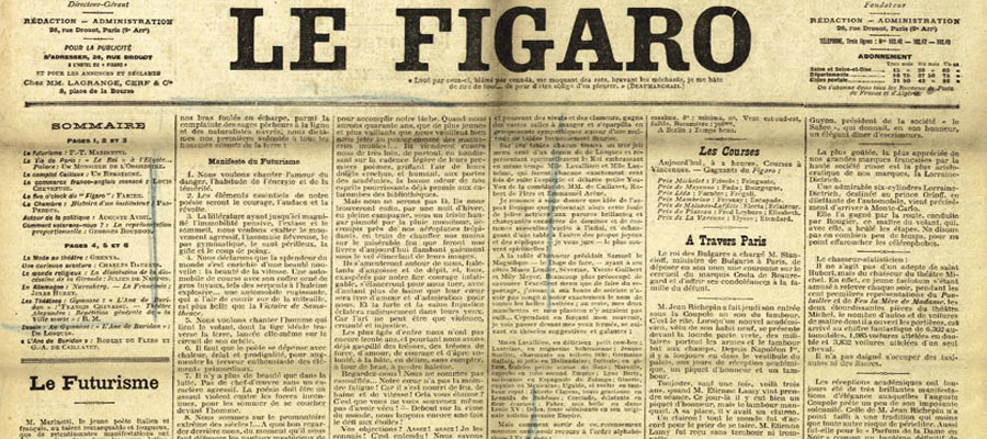 Il Manifesto del Futurismo a Palazzo Maffei 