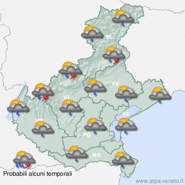 Meteo, domani arriva la prima perturbazione d’autunno: stato di attenzione giallo