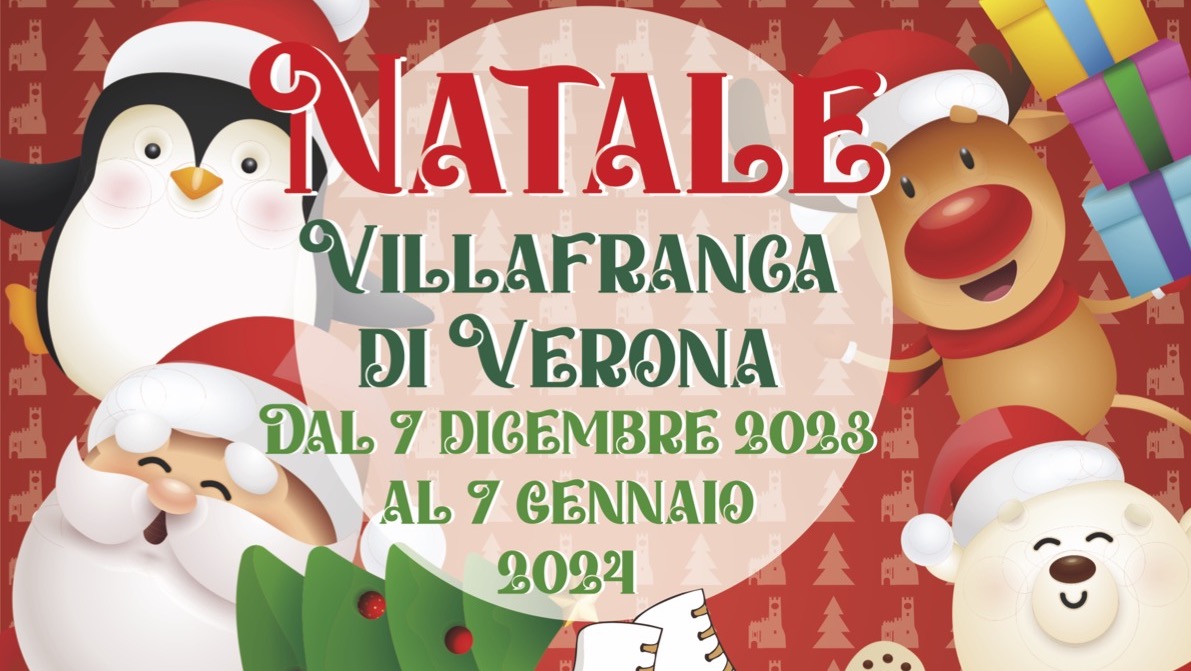 Fino a Domenica 7 Gennaio 2024 luci, addobbi, mercatini, spettacoli e mostre a Villafranca