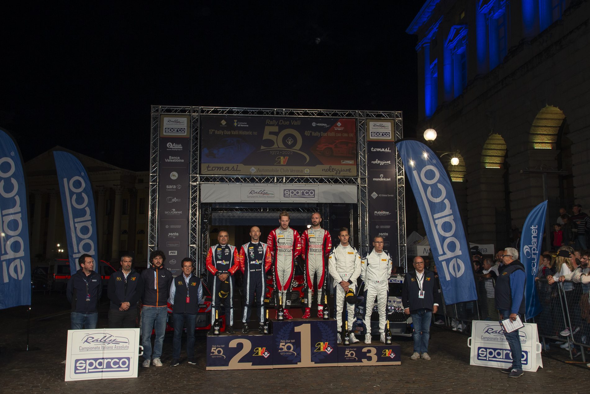 Rally Due Valli, la 50.ma edizione vede in evidenza i piloti veronesi Luca Hoelbling, Mattia Targon, Anna Dusi e Mattia Scandola