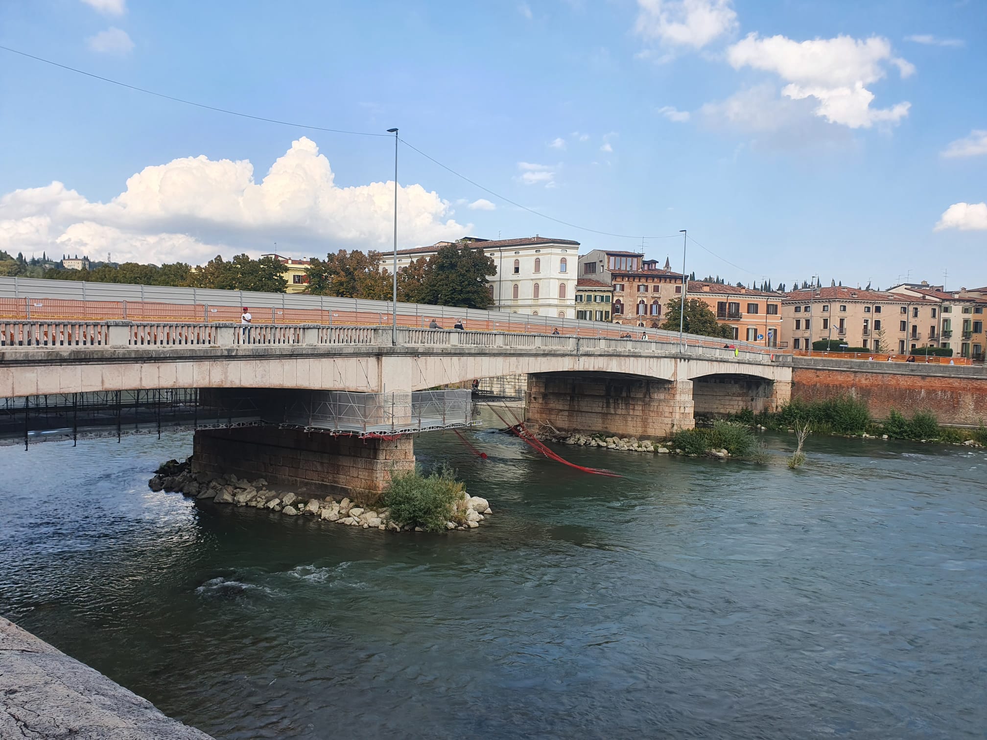 Ponte Nuovo, domani apre una corsia di marcia