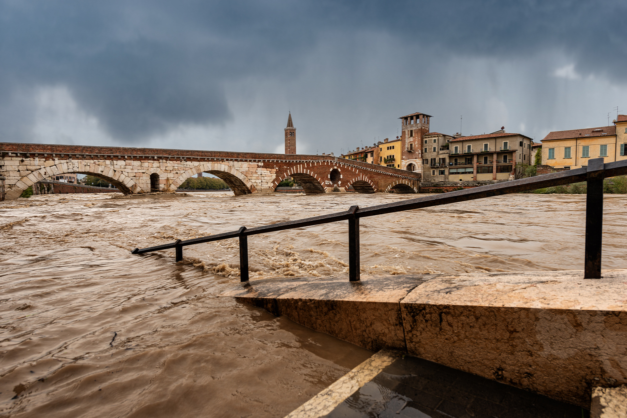 Alluvione, il 66% degli Italiani teme di finire sott’acqua