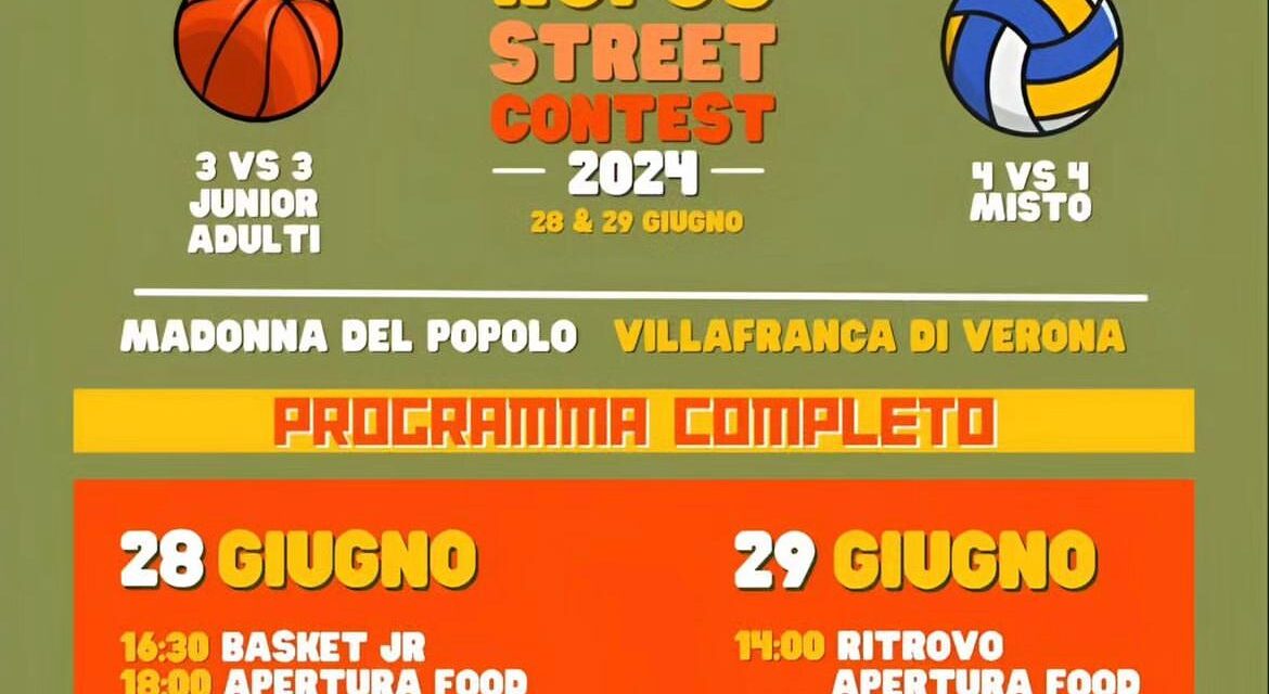 Villafranca, 28-29 giugno terza edizione del Rufus Street Contest