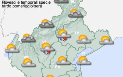 Meteo, il Veneto entra in una fase di instabilità: ecco le previsioni per il weekend