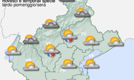 Meteo, il Veneto entra in una fase di instabilità: ecco le previsioni per il weekend