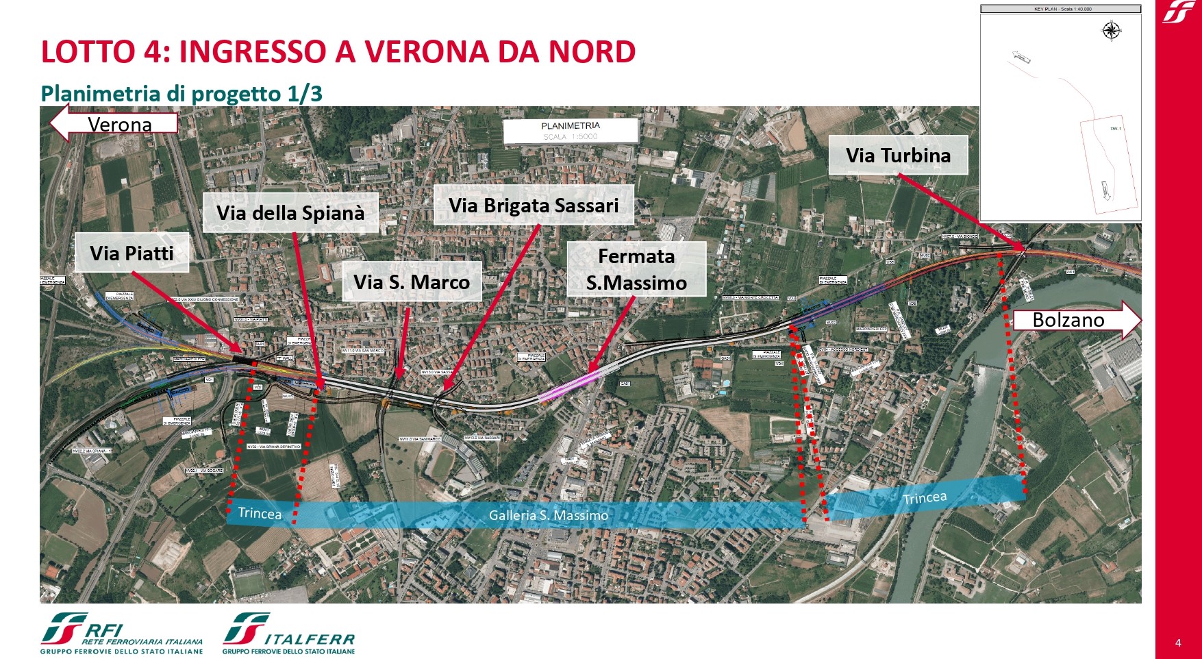 La tratta della TAV Verona Brennero sarà una grande opportunità di rigenerazione urbana ed anche di valorizzazione immobiliare