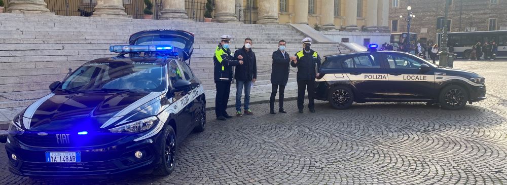 Polizia municipale, continua il rinnovamento del parco automezzi