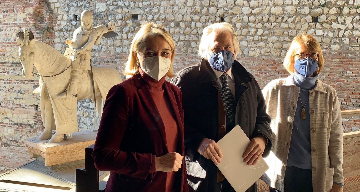 Cangrande, partnership pubblico-privati: così la statua di Castelvecchio torna a risplendere