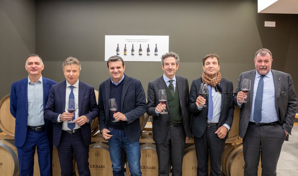 Caviro, 20 milioni di investimento nella nuova cantina Cesari a Fumane