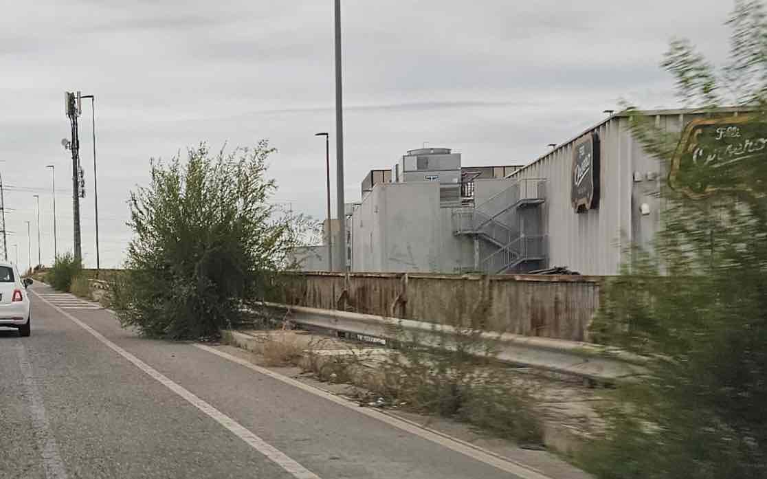 Ponte dell’Alpo in condizioni di degrado e abbandono