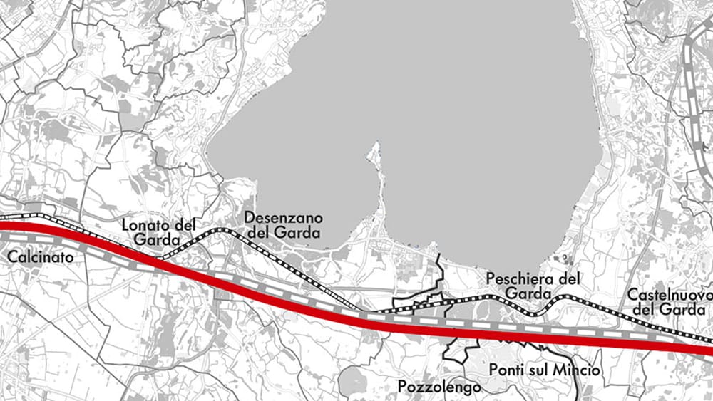 tracciato alta velocita tav brescia verona 2 3