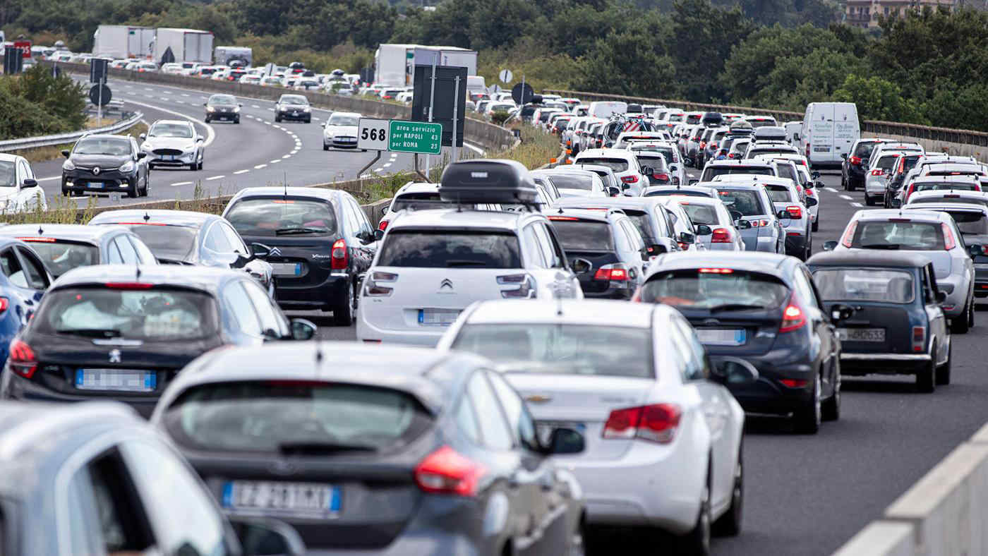 Week-end da bollino nero sulle nostre autostrade per rientri e partenze