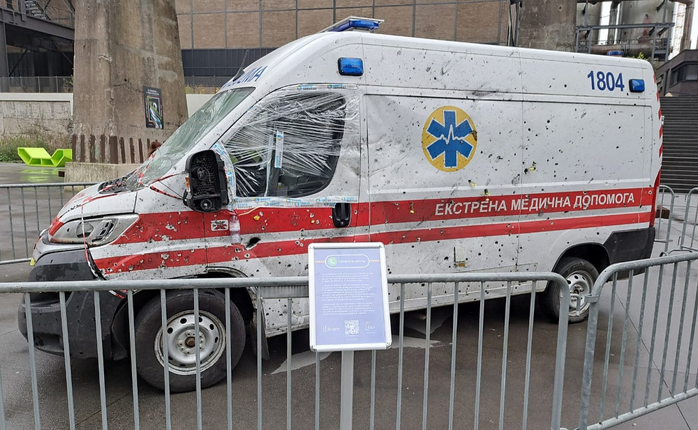 In Piazza Bra da domani la campagna “Ukraine is Calling” per dare nuove autoambulanze a Kiev