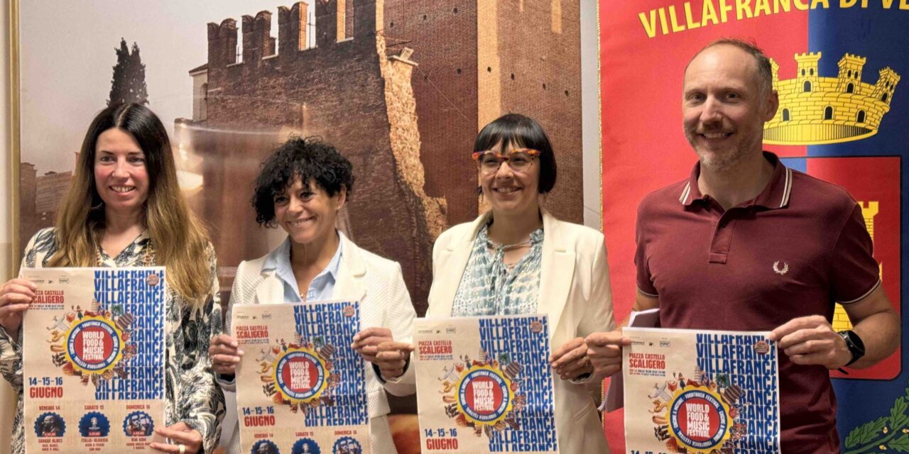 Villafranca. Presentato il “Cucine a Motore World Food & Music Festival 2024”