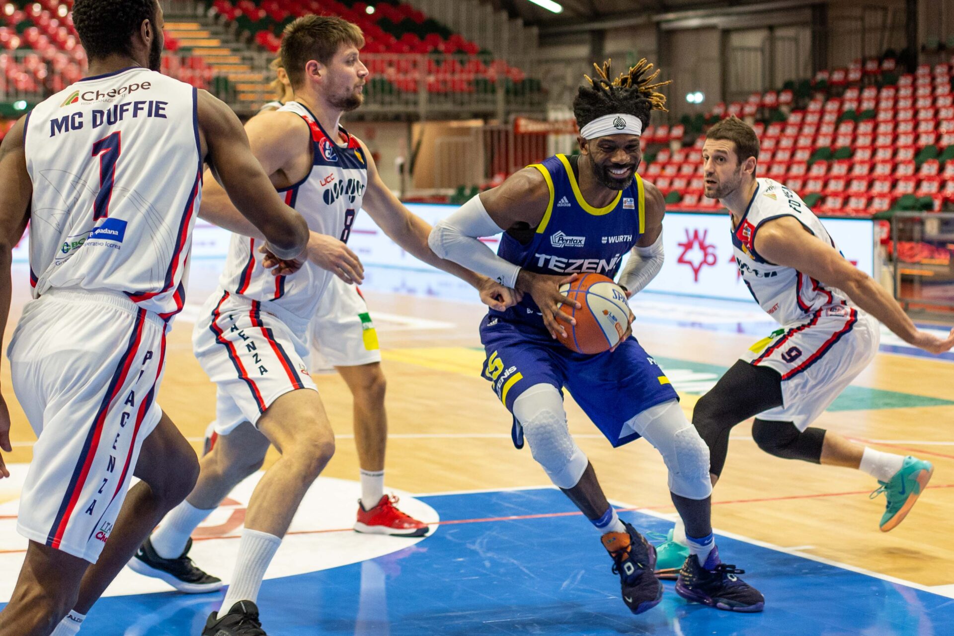 Basket: seconda sconfitta per la Tezenis Verona fermata a Piacenza dall’Assigeco