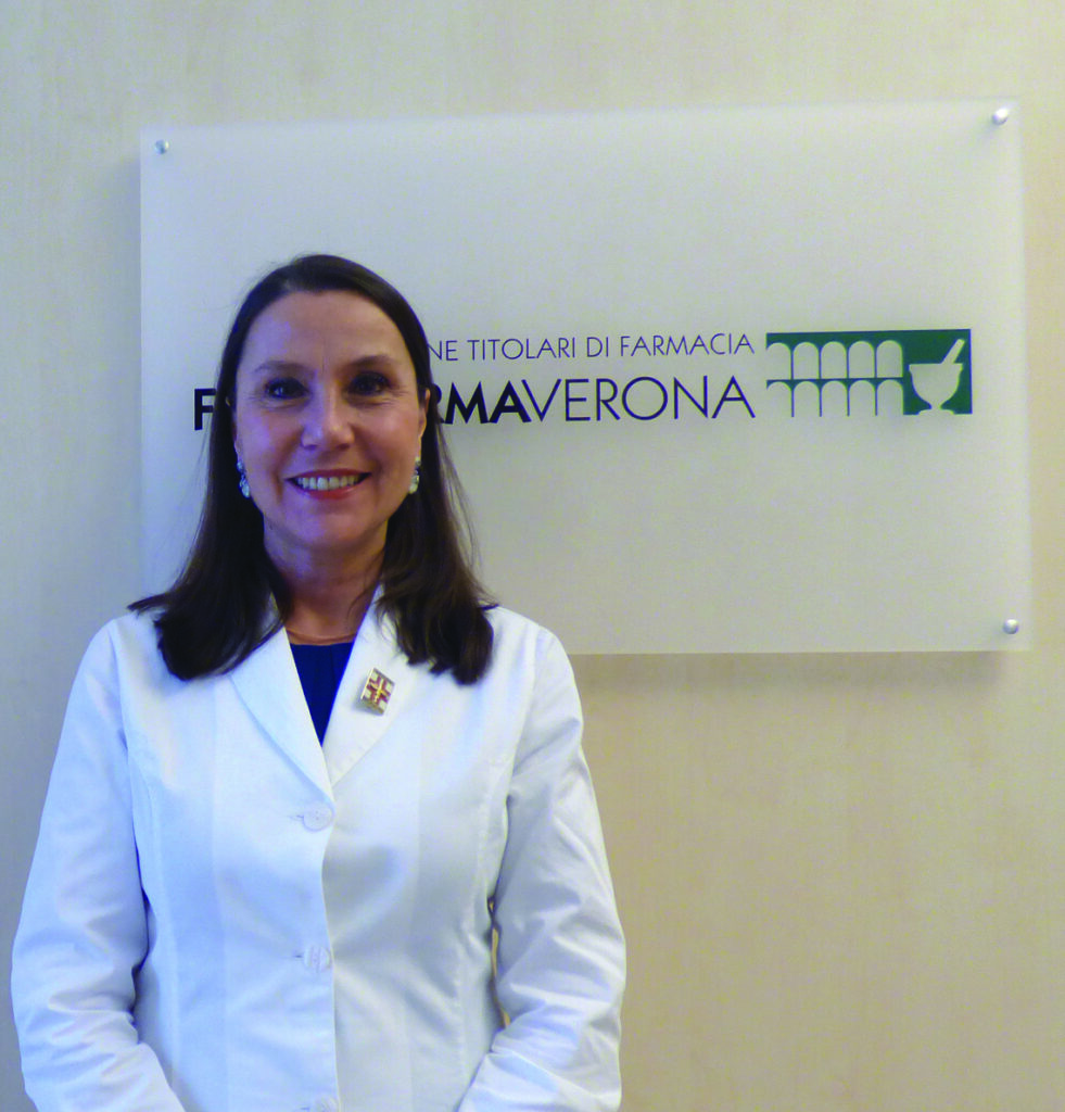 Elena Vecchioni presidente Federfarma Verona